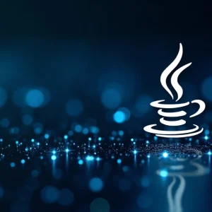 This image shows a laptop displaying a list of top-rated Java web hosting services for 2024.